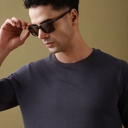 DILLINGER Round Neck Pure Cotton Pullover Sweatshirt-image-71