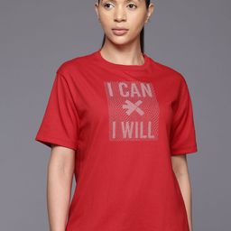 HRX by Hrithik Roshan Typography Printed Training T-shirt-picture-32