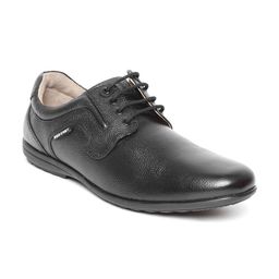 Red Chief Men Black Leather Formal Derbys-image-69