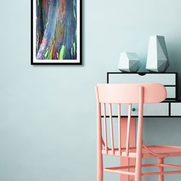 999Store Multicoloured Hand-Painted Abstract Wall Painting-2