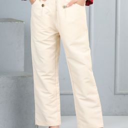 Cutiekins Girls Mid-Rise Regular Fit Trousers-picture-43