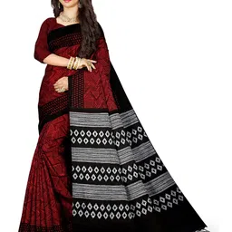 TITHI SAREES Printed Sambalpuri Saree-33