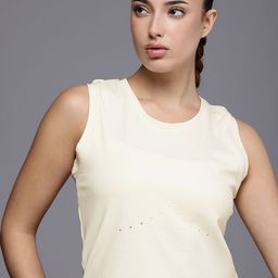 HRX by Hrithik Roshan Performancebonded Sleeveless Rapid-Dry Training T-shirt-image-25