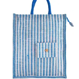 Kuber Industries Pack of 3 Striped Handheld Bag image 2