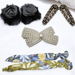 Jolly Faces Women Set of 7 Stylish Hair Accessory Set-image-57