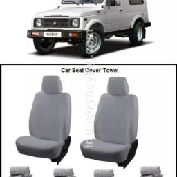 Oscar Maruti Suzuki Gypsy Car Seat Cover Grey AUT-SN-4218-picture-40