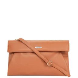 Fastrack Tan Solid Medium Sling Handbag-picture-36