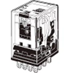 Omron Mini Power Relay DC 48 V Plug-in terminal, MY4INDC48(S)-12