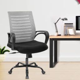 Green Soul Atom Black & Grey Foam Ergonomic Office Chair-33