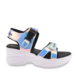 Shoetopia Women's Silver Floater Wedges-image-50