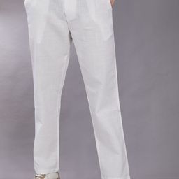 THE BEETEL HOUSE Men Relaxed Loose Fit Mid-Rise Easy Wash Trousers-picture-39