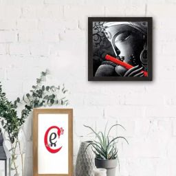 eCraftIndia Lord Krishna Matt Texture UV Art Painting-23