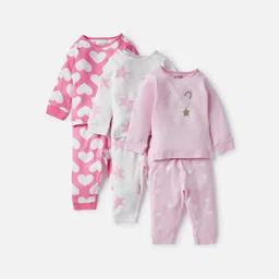 Juniors by Babyshop Girls Printed T-shirt with Pyjamas-image-69
