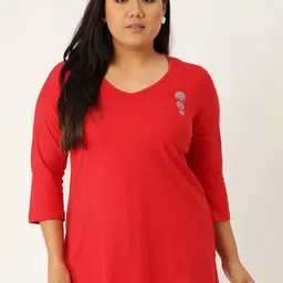theRebelinme Women V-Neck T-shirt-image-18