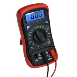 GUNK Digital Multimeter 3 Digit 600 AC/DC Voltage with Back Support and Back Blue Light 830L-3
