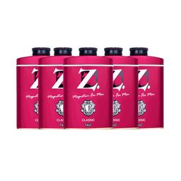 Z-MAGNETISM FOR MEN Set Of 5-Pcs Classic Talc- 100g Each-27