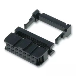 AMPHENOL COMMUNICATIONS SOLUTIONS SOCKET, IDC, S/RELIEF, 2.54MM, 24WAY, T812124A101CEU-image-98