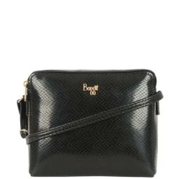 Baggit Black Textured Small Sling Handbag-image-19