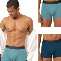 Freecultr Multi Comfort Fit Trunks - Pack of 3-picture-38