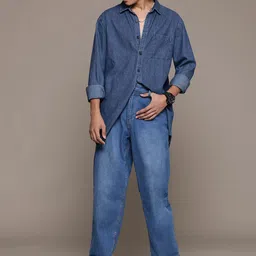 Roadster The Lifestyle Co. Men Loose Fit Light Fade Stretchable Jeans-picture-17