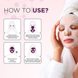 Twasa Set Of 5 Collagen & Peptide Sheet Mask - 20 g Each image 2