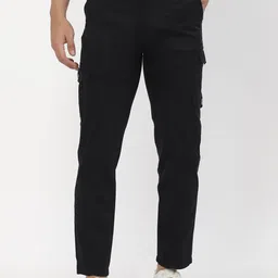 SAPPER Men Relaxed Cargos Trousers-image-29
