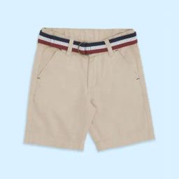 Pantaloons Junior Beige Cotton Regular Fit Shorts-picture-11