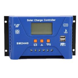 SM2440-30A Solar Charge Controller: 12V/24V Adaptive PWM Solar Regulator for Efficient Battery Charging - RS5203SM2440-30A Solar Charge Controller: 12V/24V Adaptive PWM Solar Regulator for Efficient Battery Charging - RS5203 image 1