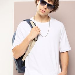 Kook N Keech Men Oversized Pure Cotton T-shirt-image-24