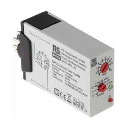 RS PRO Single Function Timer Relay Plug In Mount 12 - 240 V AC/DC DPDT Model No. 1785025 image 2