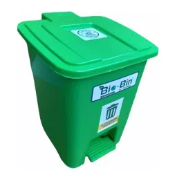 Polywell 20 L Bio Bin Pedal Dustbin Green, PWBB20P (Domestic Grade)-11