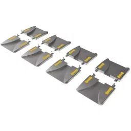 RS PRO Die Cast Aluminium Infeed Cap, 153 mm x 6.5 mm Model No 2500413-39