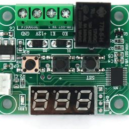 Electronic Spices Mini LCD Digital Thermometer Hygrometer Temperature Indoor Convenient Humidity Sensor Instruments Cable for DIY W1209 12V DC Digital Temperature Controller Board Thermostat image 5