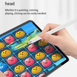 fllynewrite 2-in-1 Stylus Pen for Samsung Galaxy Tab A9+ Plus/A9/A8/A8 Plus/A7/A7 Lite, High Sensitivity & Precision Capacitive Pencil for iPad Pro/iPhone/Fire/Surface Tables All Touch Devices (White) image 4