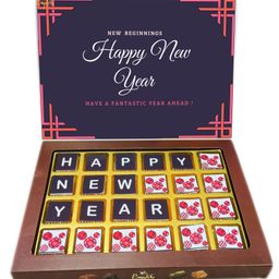 Expelite Unique New Year Gift Chocolate Box - 400 gm-image-34
