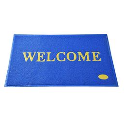 JARS Collections Welcome Anti Skid Rubber Floor Door Mat - Blue-image-22