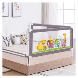 R for Rabbit Safari Bed Rail Easy Install Anti-Fall Safeguard for Toddler Safety - Grey-image-40