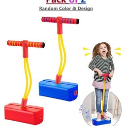 ADKD Kids Pogo Jumper Fun Stick Bouncing Toy for Kids & Toddlers Ages 3 Year and up Holds up to 250lbs- Pack of 2 (Color May Vary)-20