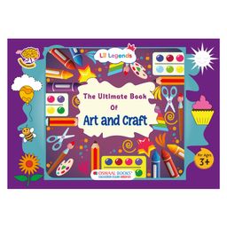 The Ultimate Book of Art & Craft, For Kids Ages 3+, 30+ Activities to Spark Creativity - English-image-27