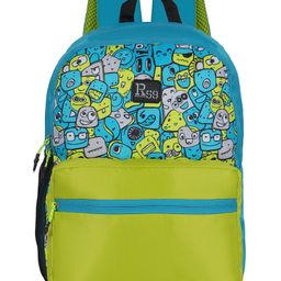 HARISSONS R59 Doodle Teal Green School Bag for Kids Backpack.(Age- 6 to 9 Year 16 Inches)-image-31