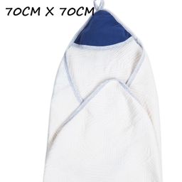 COCOON ORGANICS Anti Microbial Swaddle And Bib Set - White image 2