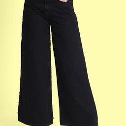 Bene Kleed Women Wide Leg Low Distress Jeans-image-13