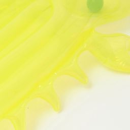 SUNNYLiFE Yellow Inflatable Luxe Lie-On Float Sonny the Sea Creature image 4