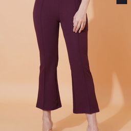 Parona Women Regular Fit Comfort Regular Trousers-image-82
