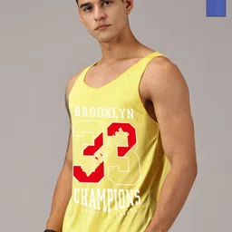 Rodzen Pack Of 2 Typography Printed Sleeveless T-shirt-picture-24