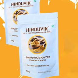 HINDUVIK Set Of 2 Sandalwood Face Pack - 200g Each-11