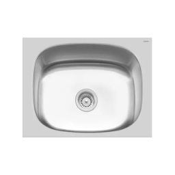 CERA Dallas Lite 24x18 inch Matt Finish Stainless Steel 202 Single Bowl Sink, B4621101-image-31
