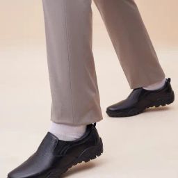 Hitz Men's Black Casual Loafers-image-47