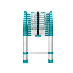 Total THLAD08121 150 Kg Maximum Load 12 Step Telescopic Ladder-image-47