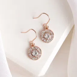 Joker & Witch Rose Gold The Party Edit Shine Bright Drop Earrings-picture-42